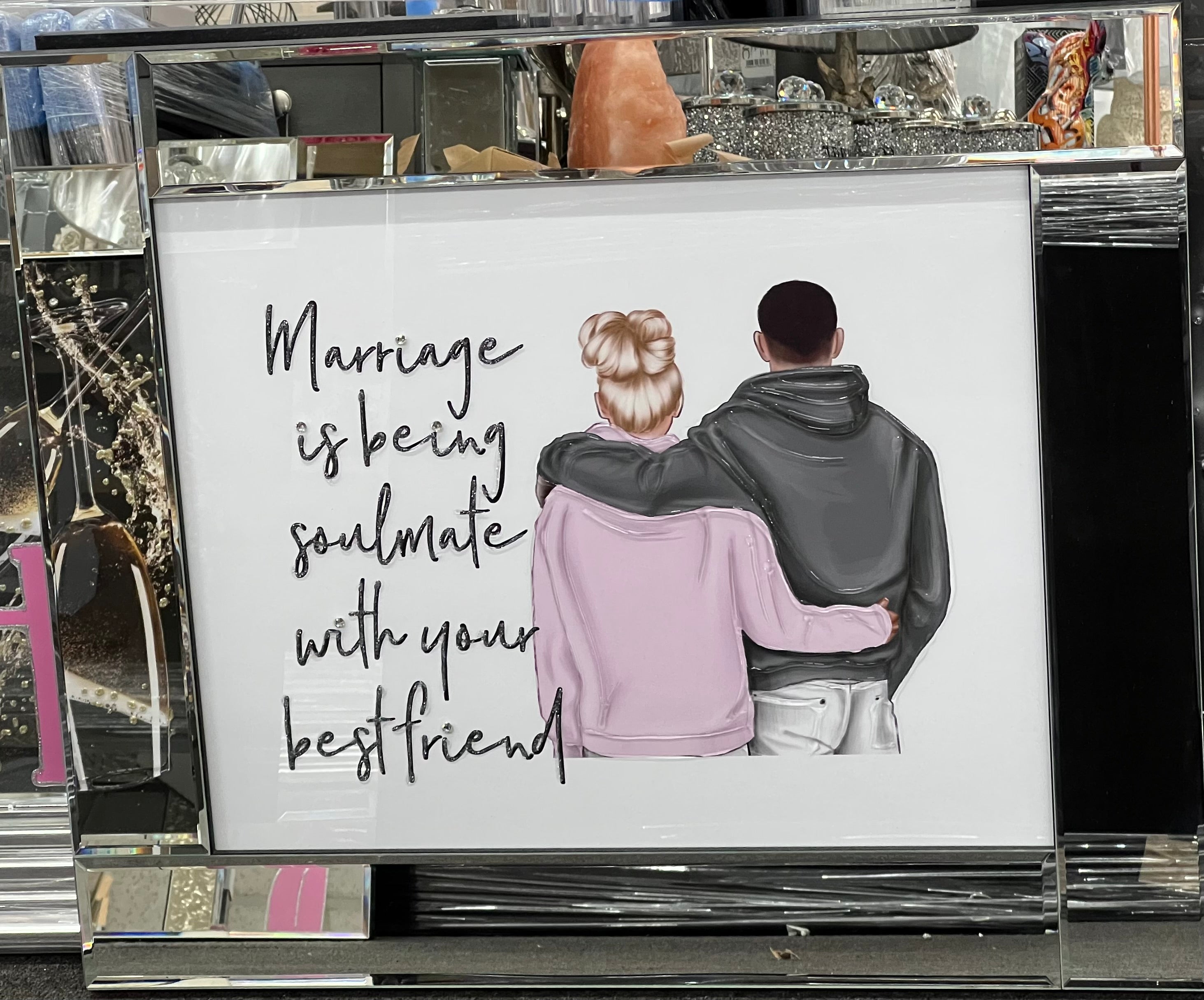 Beautiful Husband and Wife Quote Wall Art – The Home Interiors