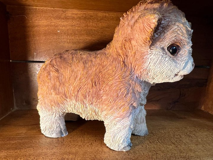 Cute Baby Cow Calf Resin Ornament–Mini Farmhouse Animal Décor for Home or Shelf