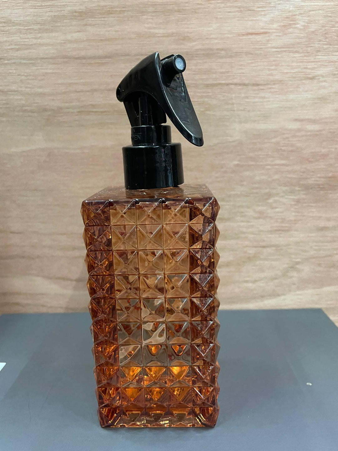 250ML-Crystal cut glass room spray bottles-POMEGRANATE NOIR, Oud & Bergamot, Cashmere & silk, Lime Basil & Mandarind