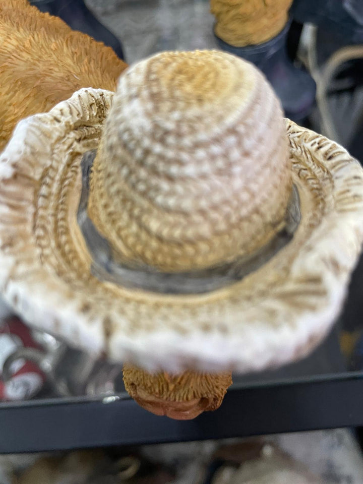 Highland Cow wearing wellies and cowboy hat Ornament