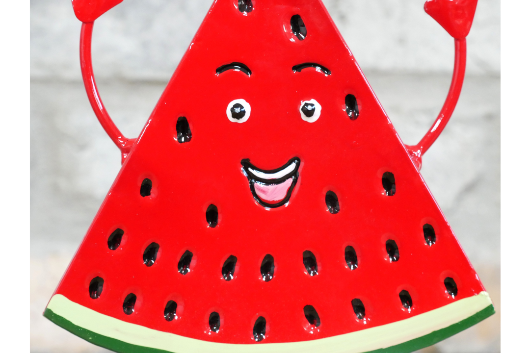 Colorful Metal Kitchen Decor Watermelon, Pepper, Chilli & Pickle Design