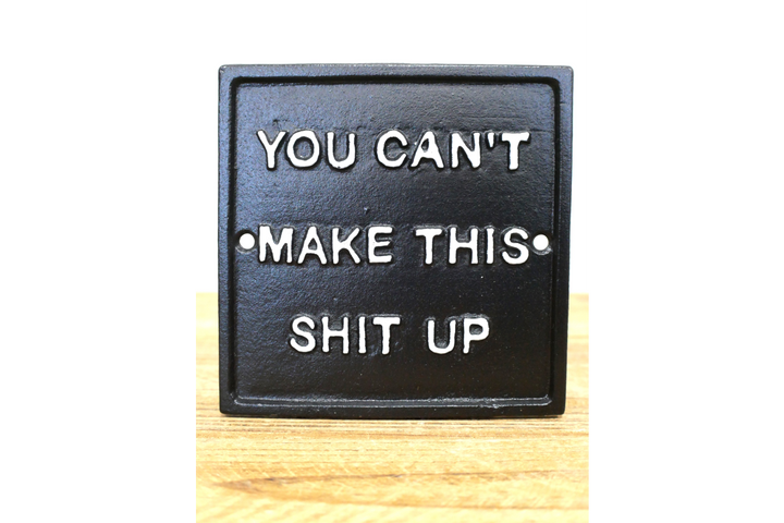 Fun & Sarcastic Wall Signs – Chaos Corner, Pain in the Ass & Make This Shit Up