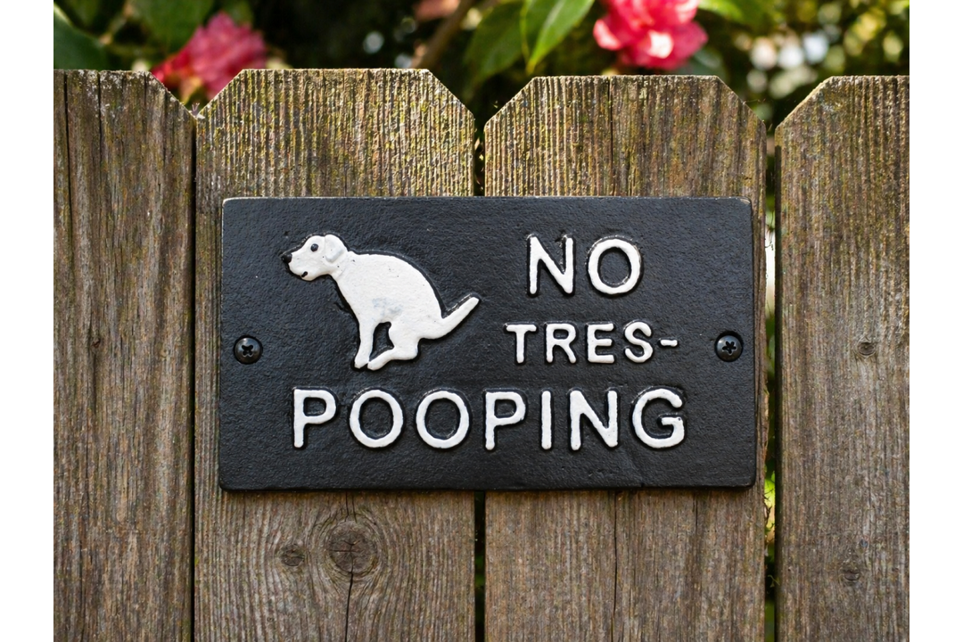 Funny Decorative Wall Signs – No Tres Pooping, Let Them Cook & Private Property