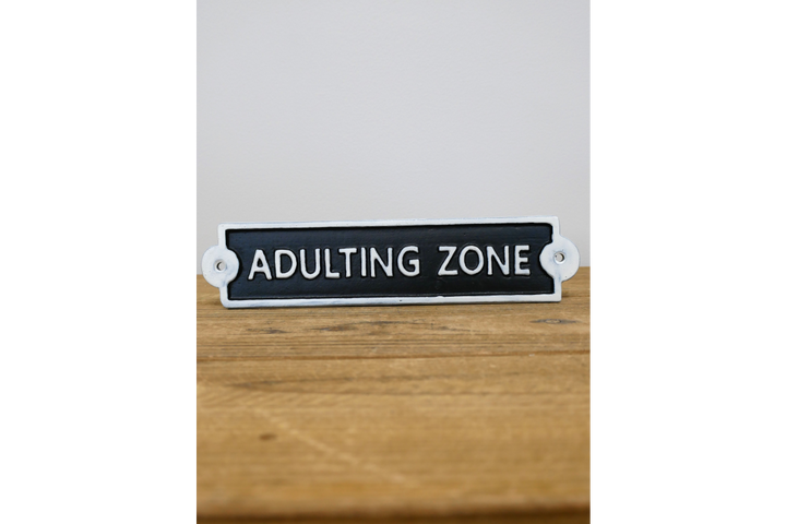 Humorous Bar Wall Signs – Feed a Hangover, This Bar Is the GOAT & Adulting Zone