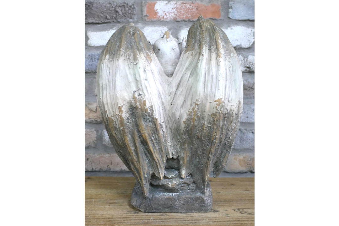 Gothic Gargoyle Statue – Winged Demon Stone Effect Halloween Home Decor