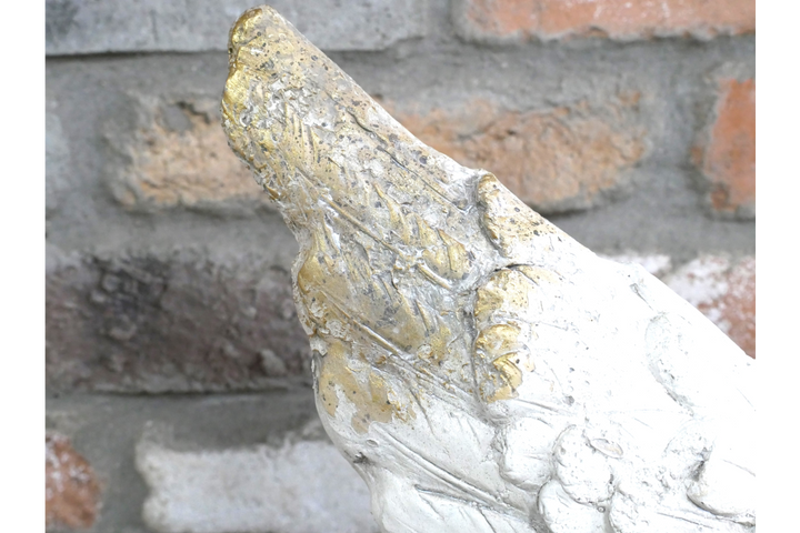 Angel Wings Bust Decorative Ornament – Stone Effect Home Decor Sculpture