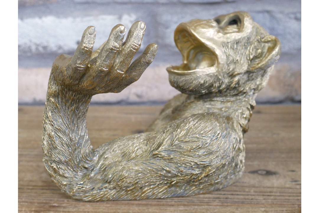 Monkey Bottle Holder – Decorative Animal Wine & Bottle Stand Ornament