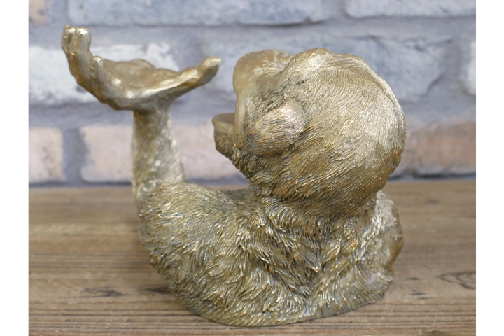 Monkey Bottle Holder – Decorative Animal Wine & Bottle Stand Ornament