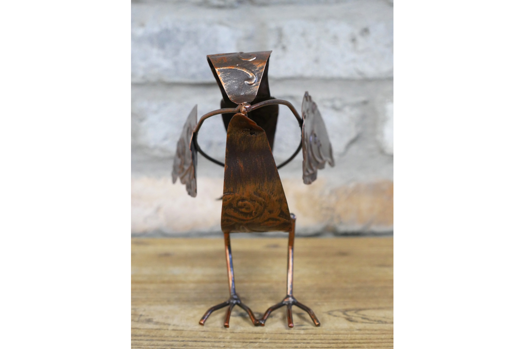 Decorative Bird Ornament Sculpture – Elegant Bird Figurine Home & Garden Décor | Indoor Outdoor Decorative Accent