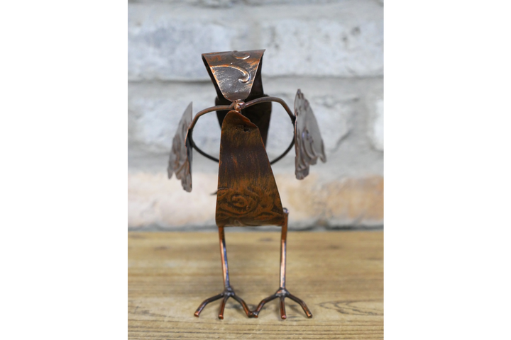 Decorative Bird Ornament Sculpture – Elegant Bird Figurine Home & Garden Décor | Indoor Outdoor Decorative Accent