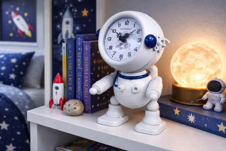 Space Rocket & Astronaut Decorative Clocks | Fun Space-Themed Timepieces