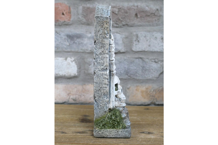 RIP Gravestone Ornament – Gothic Halloween Tombstone Décor Display