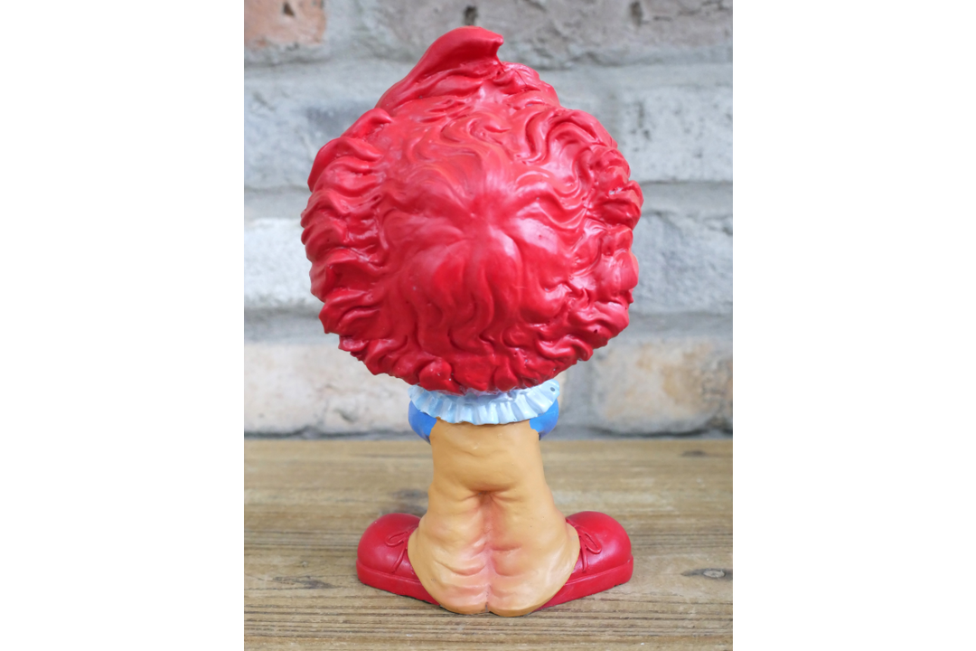 Big Head Clown Figurine – Gothic Horror Clown Halloween Decorative Ornament