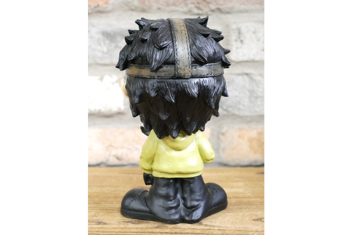 Big Head Clown Figurine – Gothic Horror Clown Halloween Decorative Ornament