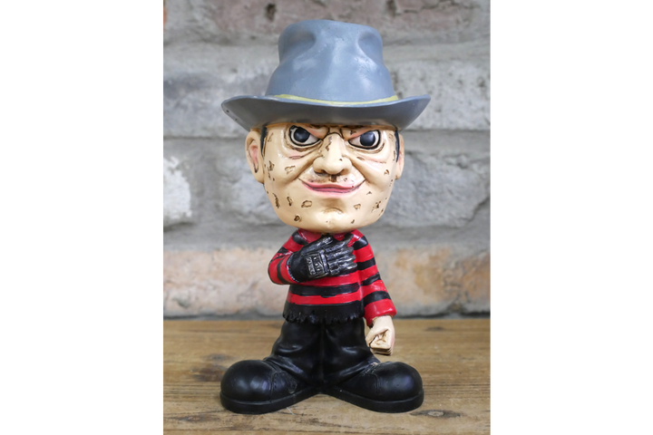 Big Head Clown Figurine – Gothic Horror Clown Halloween Decorative Ornament
