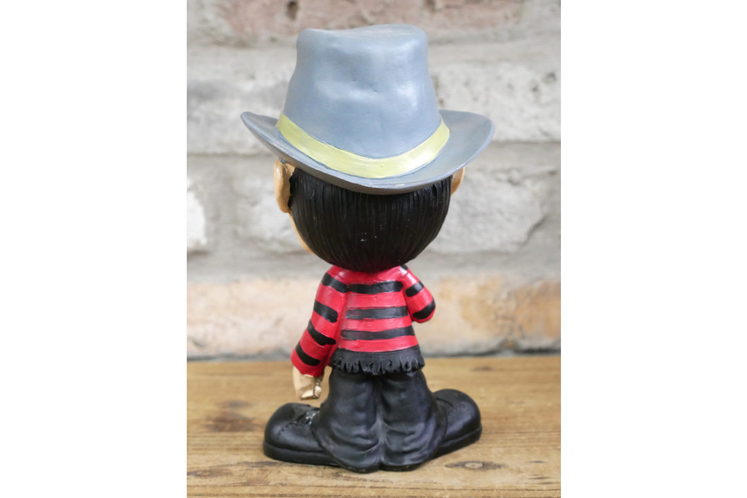 Big Head Clown Figurine – Gothic Horror Clown Halloween Decorative Ornament