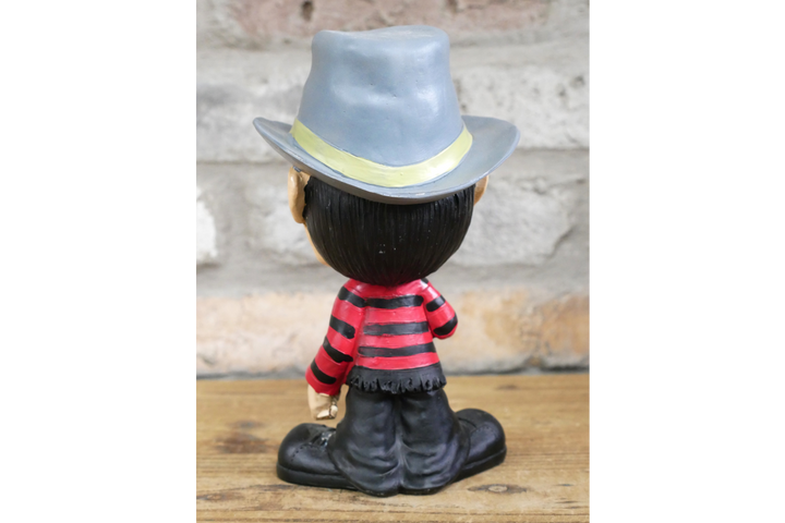 Big Head Clown Figurine – Gothic Horror Clown Halloween Decorative Ornament
