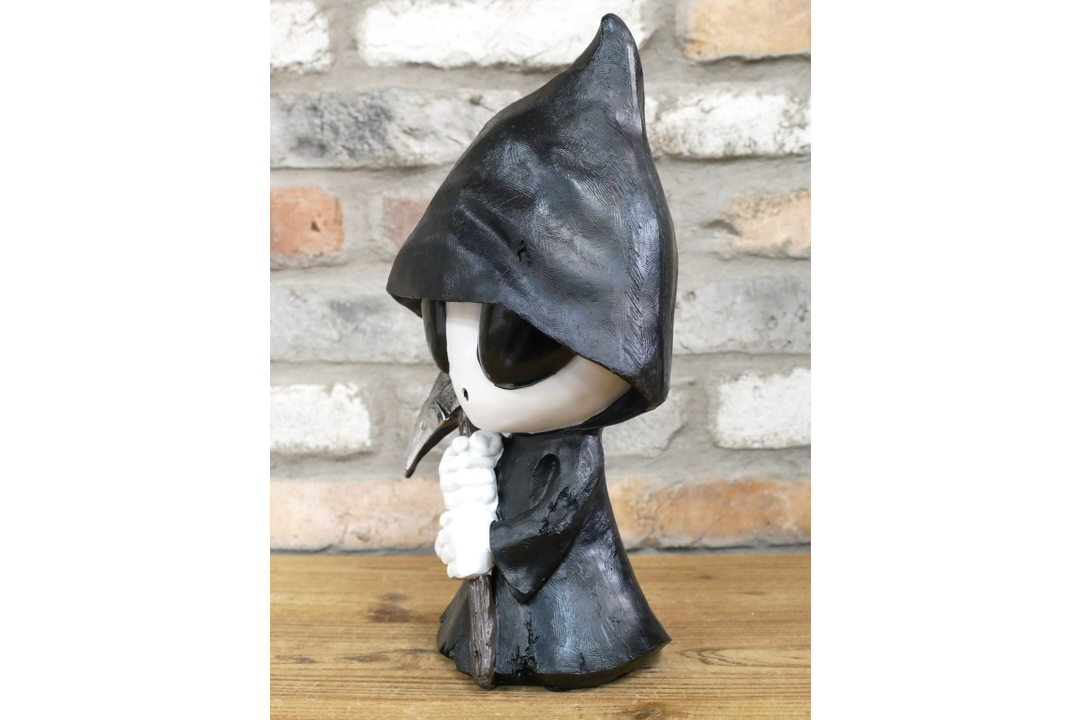 Reaper Figurine – Gothic Grim Reaper Skeleton Resin Halloween Décor Statue