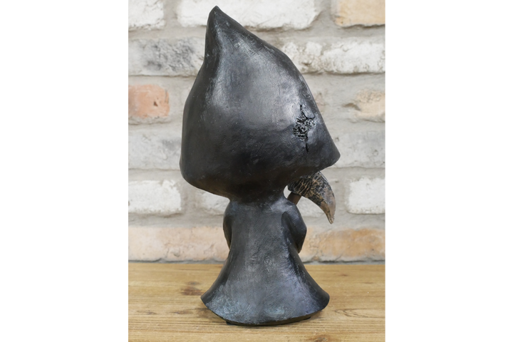 Reaper Figurine – Gothic Grim Reaper Skeleton Resin Halloween Décor Statue