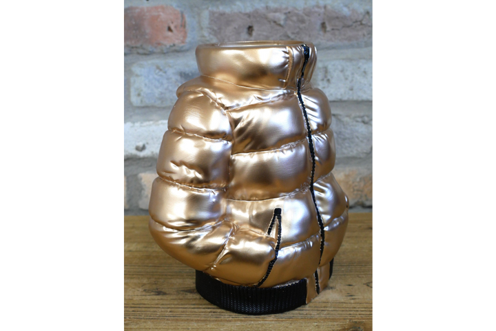 Puffer Jacket Vase | Unique Decorative Jacket-Shaped Planter & Flower Vase