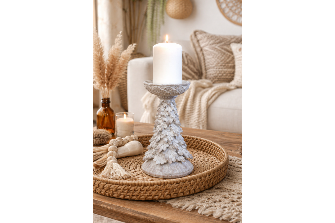 Tree Candle Holder | Decorative Candle Stand for Home & Tabletop Décor