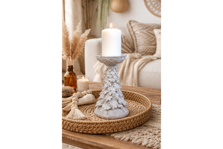 Tree Candle Holder | Decorative Candle Stand for Home & Tabletop Décor