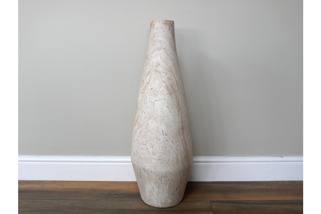 Premium Decorative Glass Vase – Modern Elegant Flower Vase for Home Décor | Available in Medium & Tall Sizes