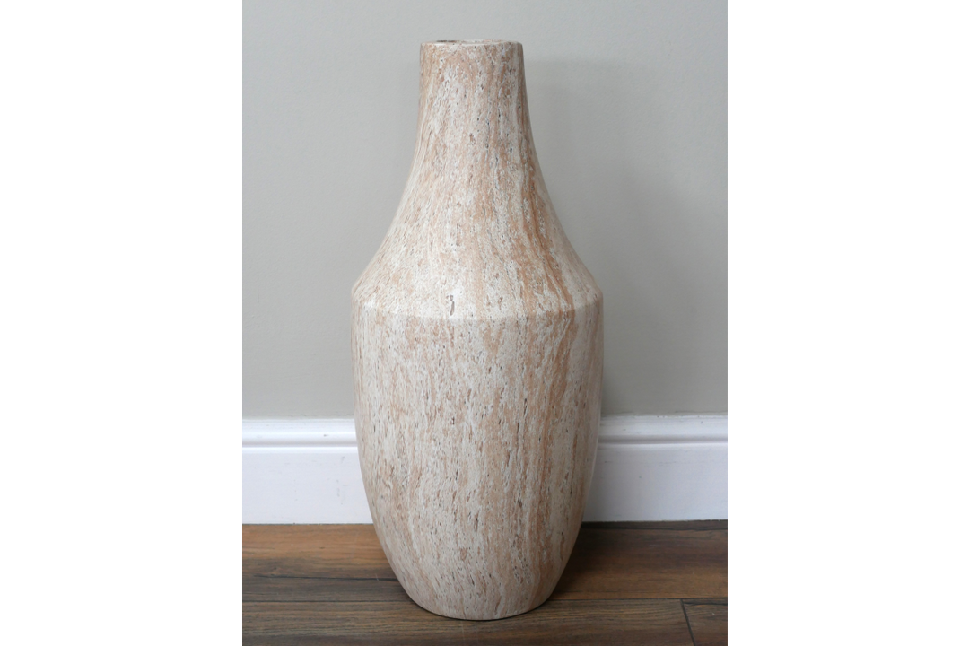 Premium Decorative Glass Vase – Modern Elegant Flower Vase for Home Décor | Available in Medium & Tall Sizes