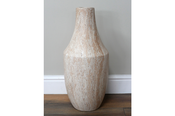 Premium Decorative Glass Vase – Modern Elegant Flower Vase for Home Décor | Available in Medium & Tall Sizes
