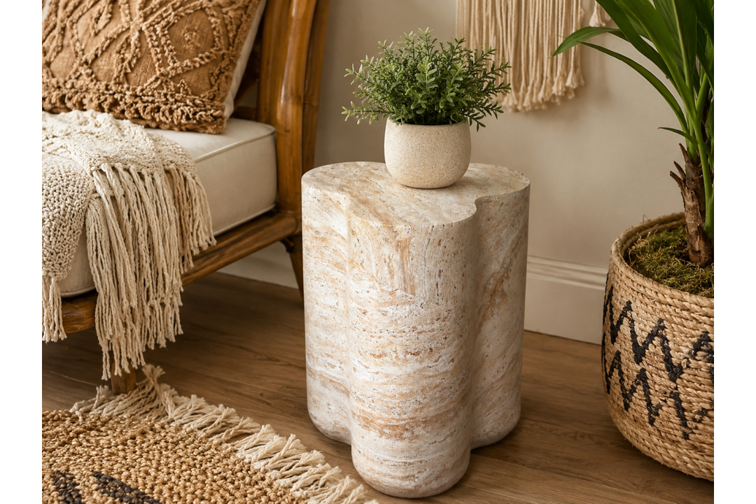 Modern Side Table Set – Elegant Round Accent Tables for Living Room & Home Décor
