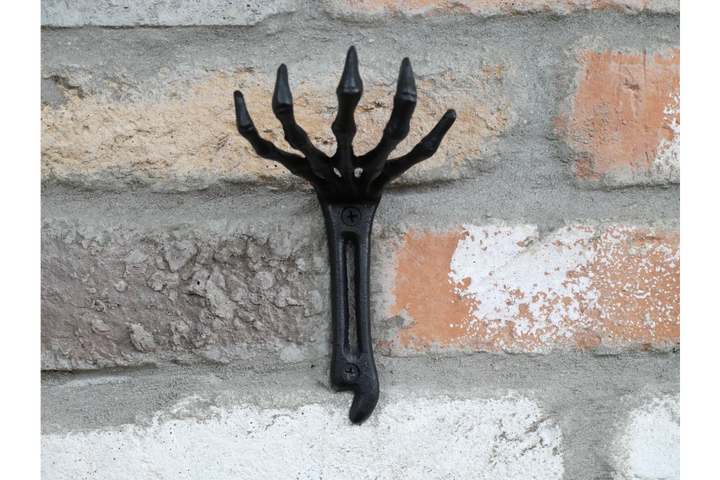 Skeleton Hand Hook – Gothic Halloween Wall Decor & Spooky Coat Hook