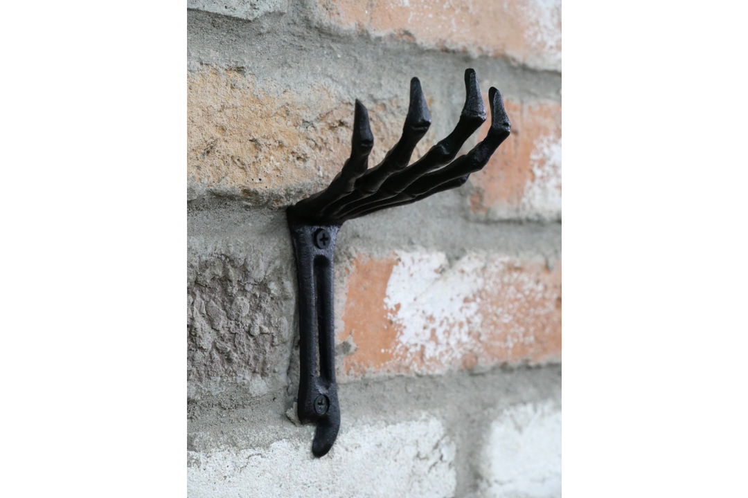 Skeleton Hand Hook – Gothic Halloween Wall Decor & Spooky Coat Hook