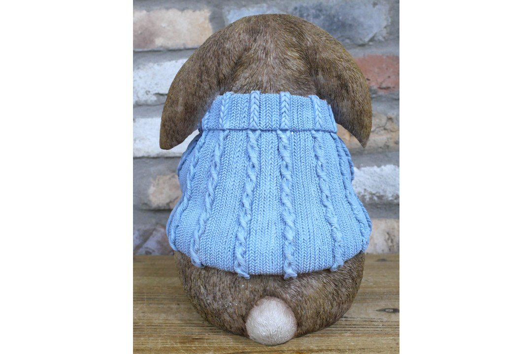 Winter Rabbit Ornament – Seasonal Rabbit Figurine | Small & Large