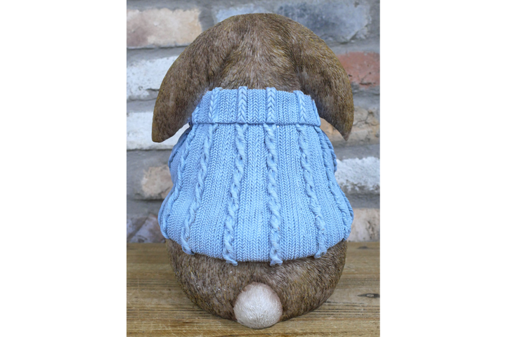 Winter Rabbit Ornament – Seasonal Rabbit Figurine | Small & Large