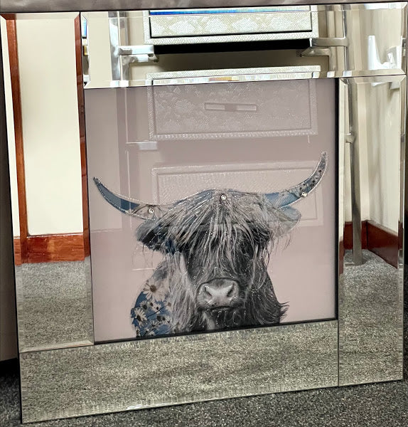 Charming Highland Cow Wall Art