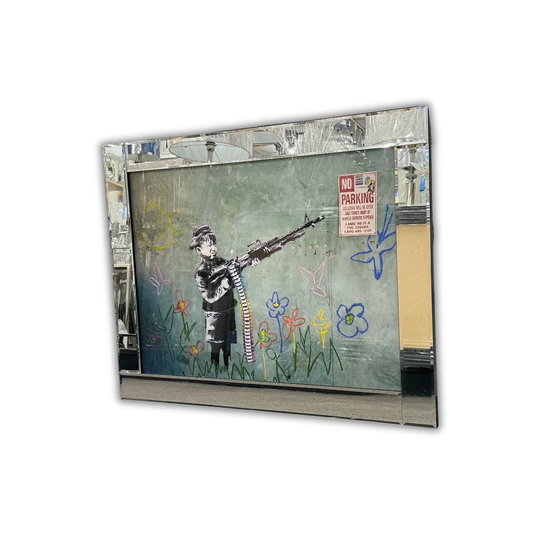 Banksy Child Soldier Street Art