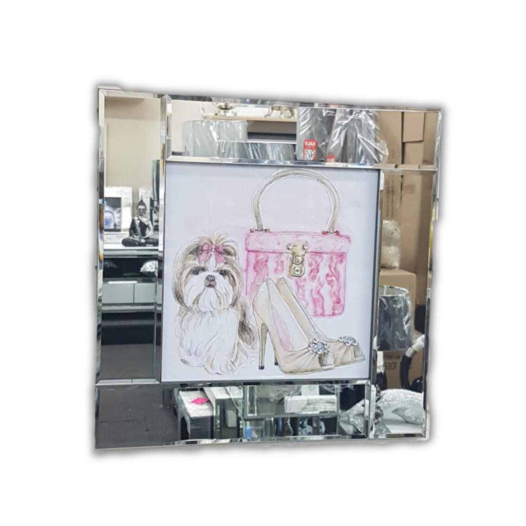 Chic Shih Tzu Fashion Art