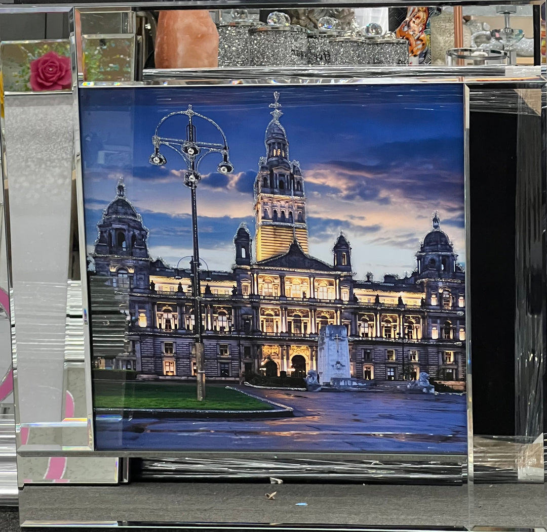 George Square, Glasgow Liquid Art