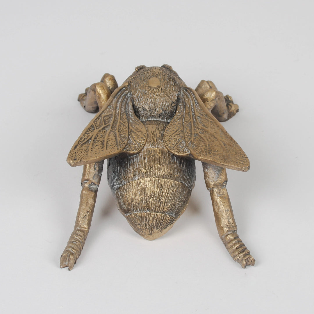 Bumble Bee Ornament – Decorative brass Gold Insect Sculpture