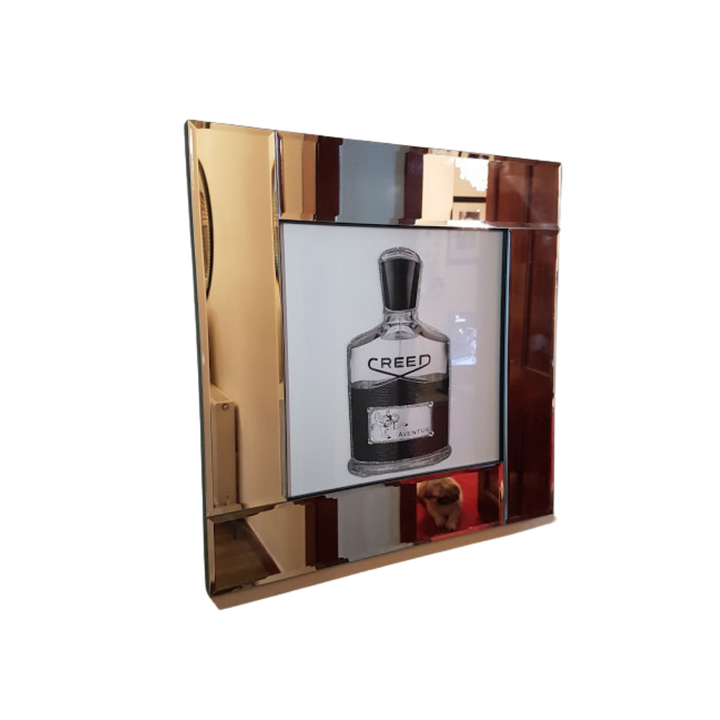 Creed Bottle Liquid Art with Crystals
