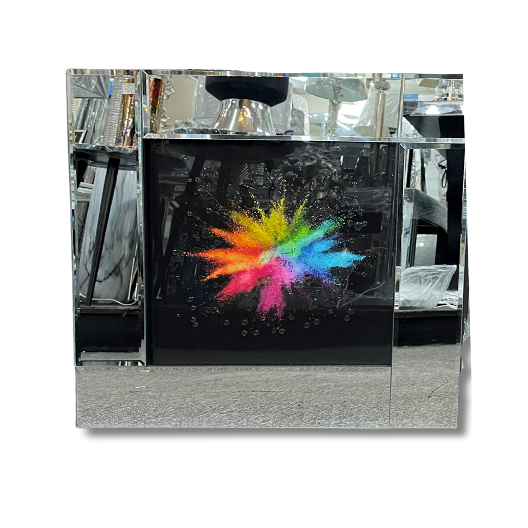 Liquid Art Multi-Coloured Splash