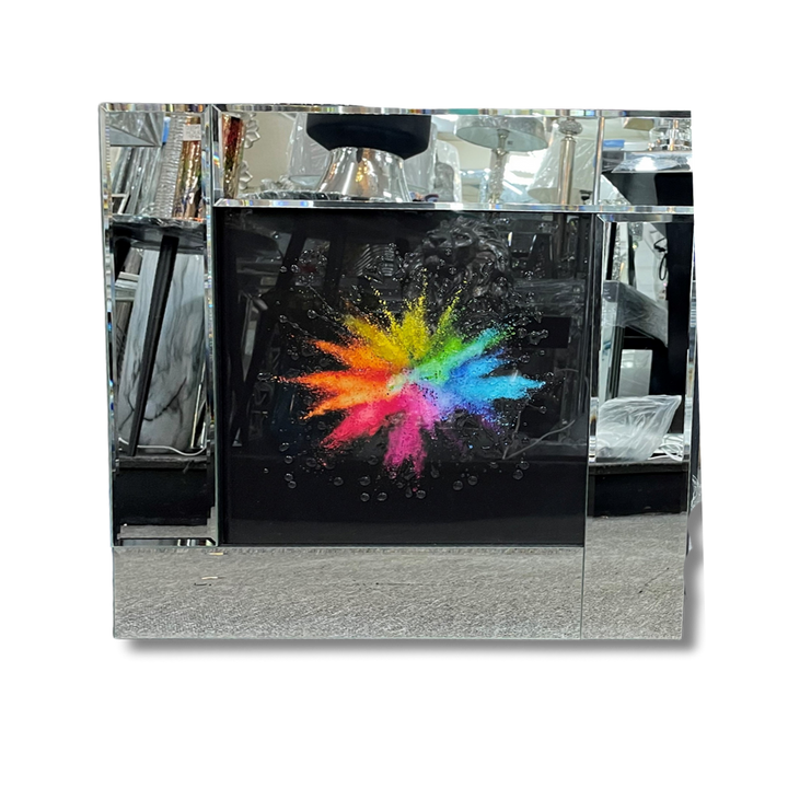 Liquid Art Multi-Coloured Splash