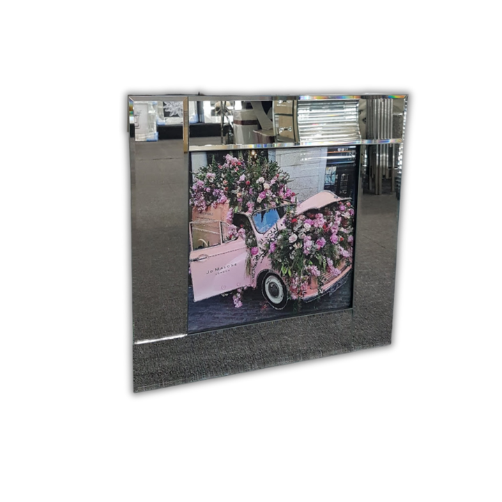 Blossoming Pink Van Wall Art