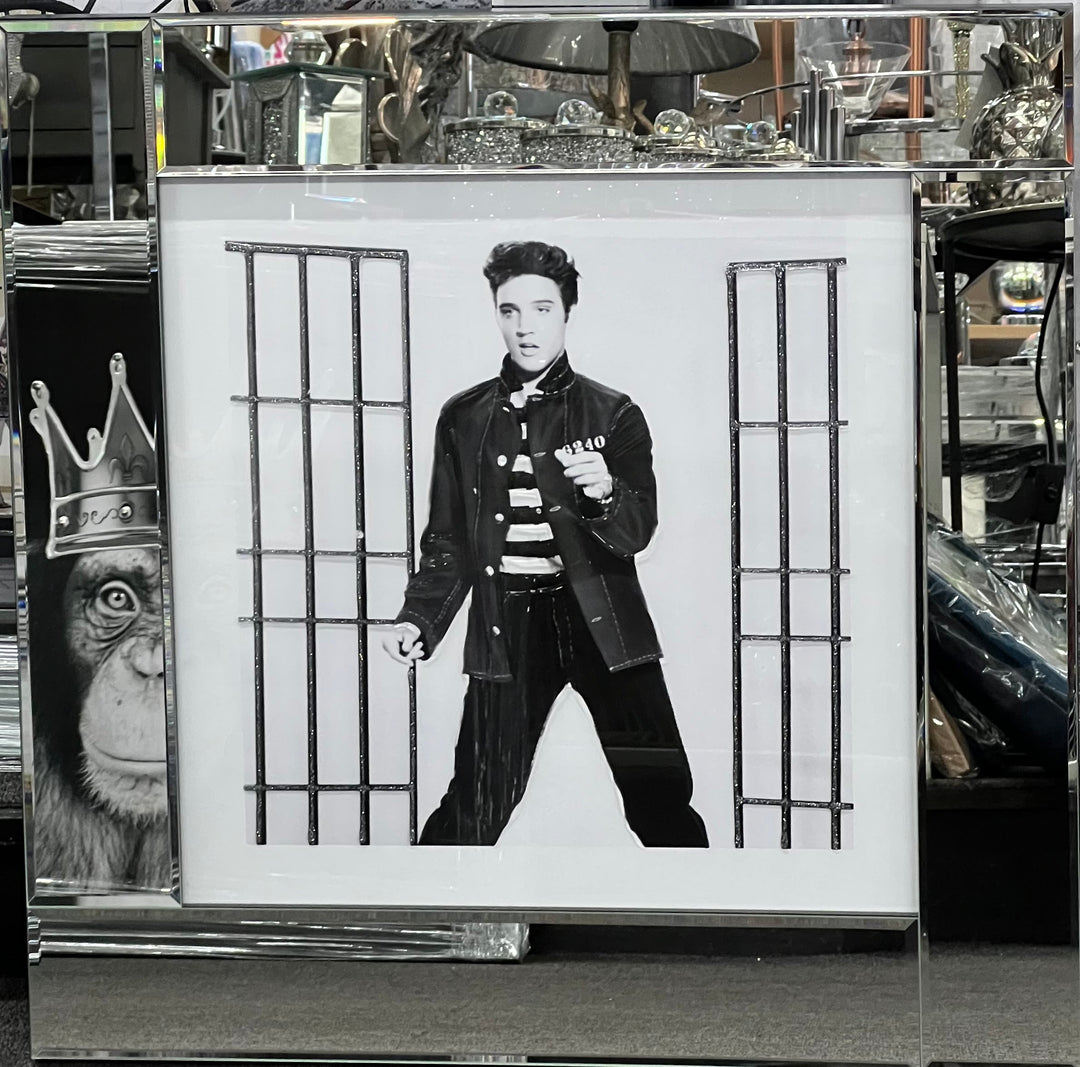 Elvis Presley Jail House Rock Wall Art