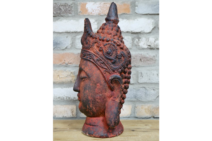 Buddha Head Decorative Sculpture | Serene Home & Garden Accent Ornament