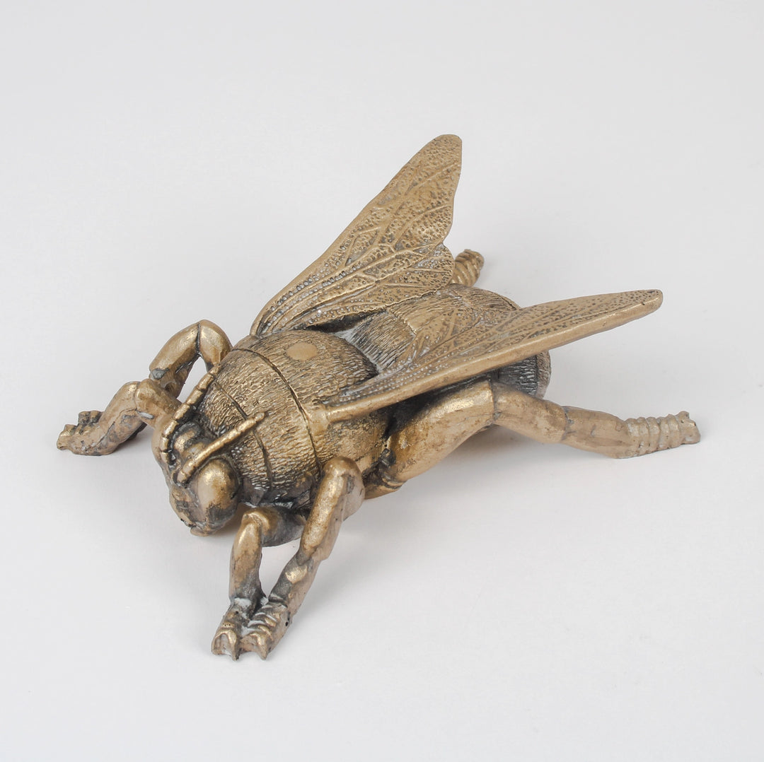 Bumble Bee Ornament – Decorative brass Gold Insect Sculpture