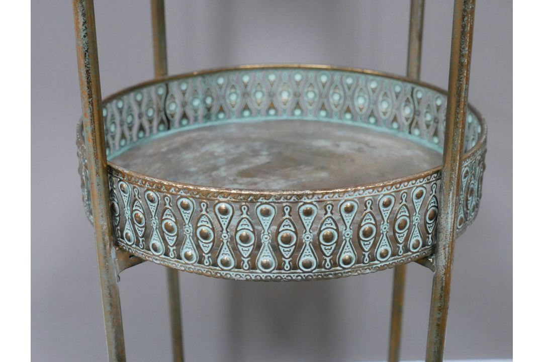 3 Tier Shelves | Decorative Metal Display Shelf for Home & Décor