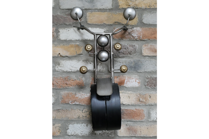 Motorbike Decorative Clock | Retro Motorcycle Style Wall & Table Timepiece