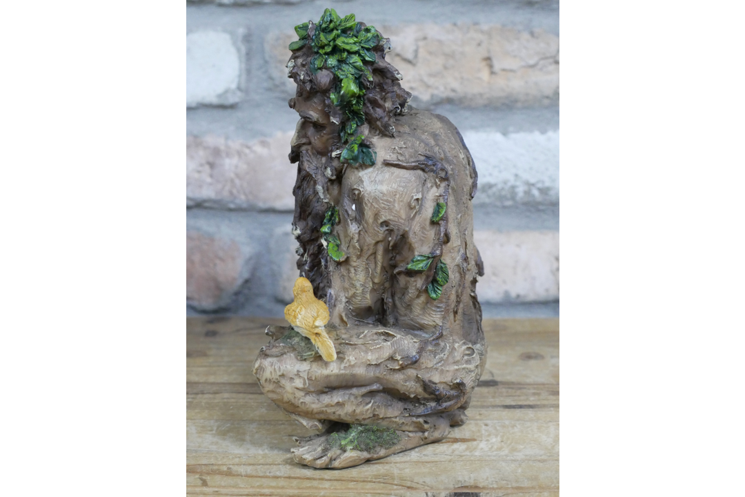 Treeman Decorative Figurine – Treeman Candle Holder & Bird Feeder Garden Ornament