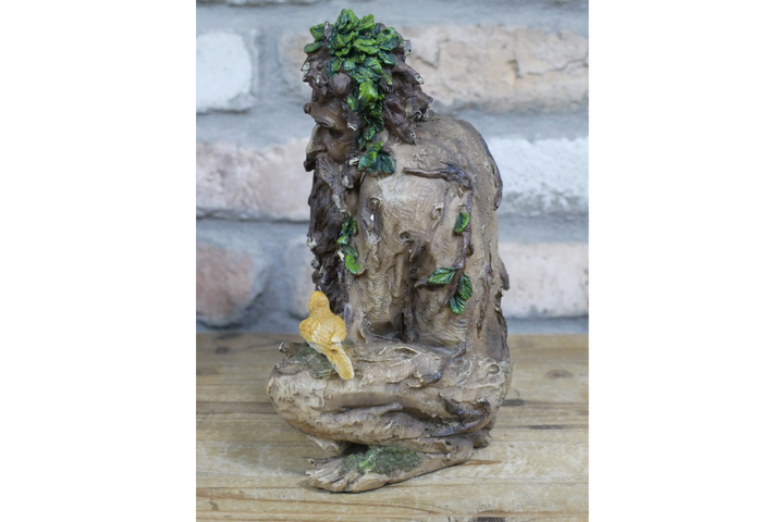 Treeman Decorative Figurine – Treeman Candle Holder & Bird Feeder Garden Ornament